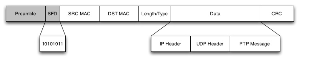 Precision Time Protocol Packet Format